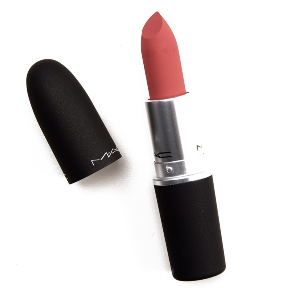 NIB MAC Powder Kiss Lipstick in Mull It Over
